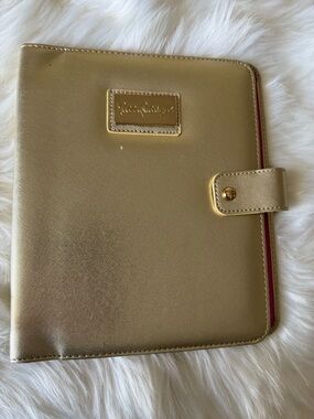 Lilly Pulitzer Gold Planner/Agenda Cover